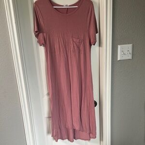 LuLaRoe Mauve Short Sleeve Top